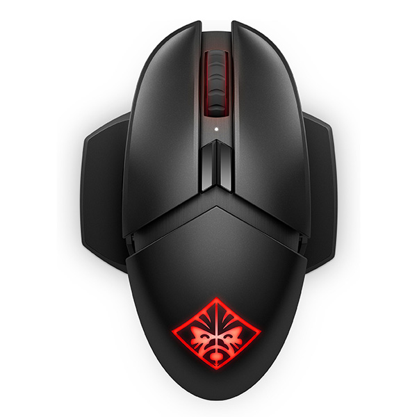 HP Mysz OMEN Photon 16000DPI optyczny 11kl. bezprzewodowa czarna Xbox PlayStation Windows 10 MacOS 10.11 - obrazek 2