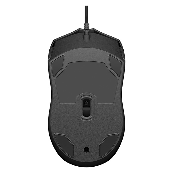 HP Mysz 100 1600DPI optyczna 3kl. przewodowa USB czarna 1 szt Windows 7810 Mac 10.1 i wyższe - obrazek 4