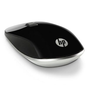 HP Mysz Z4000 Black 1200DPI 2.4 GHz optyczna 3kl. bezprzewodowa czarna 2 szt AA Windows 7 8 XP Vista