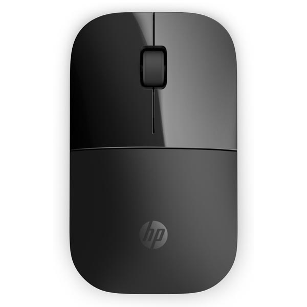 HP Mysz Z3700 Black Onyx 1200DPI 2.4 GHz optyczna Blue LED 3kl. bezprzewodowa czarna 1 szt AA Windows 7 8 10 Mac OS 10. - obrazek 2