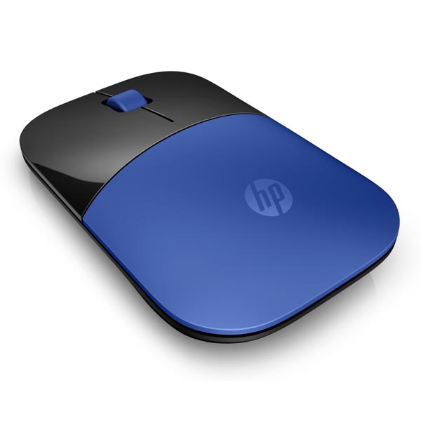 HP Mysz Z3700 Dragonfly Blue 1200DPI 2.4 GHz optyczna Blue LED 3kl. bezprzewodowa niebieska 1 szt AA Windows 7 8 10 Mac