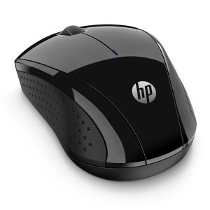 HP Mysz 220 silent USB 1600DPI optyczna 3kl. bezprzewodowa niebieska 1 szt AA Windows 7 8 10 Mac OS 10.3i nowsze i Chrome