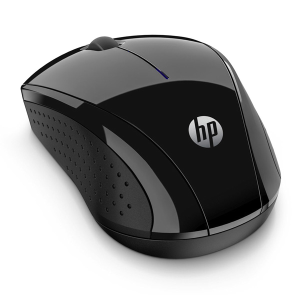 HP Mysz 220 silent USB 1600DPI optyczna 3kl. bezprzewodowa niebieska 1 szt AA Windows 7 8 10 Mac OS 10.3i nowsze i Chrome