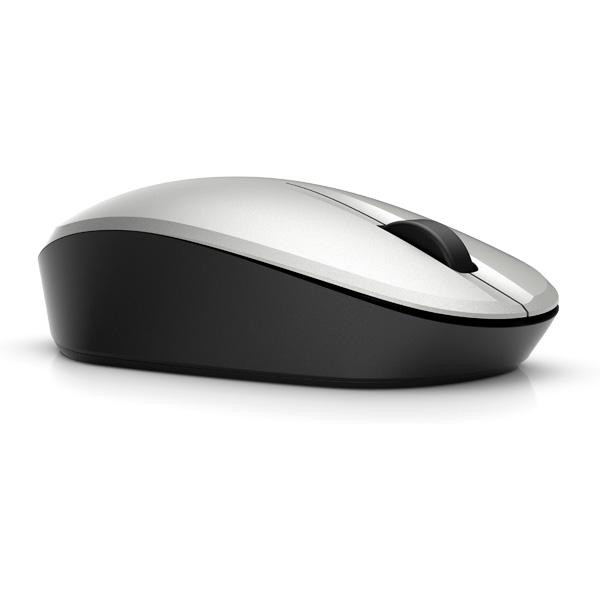 HP Mysz 300 Dual Mode 3600DPI RF Wireless+Bluetooth optyczna 3kl. bezprzewodowa srebrno czarna 1 szt AAA Apple MacOS Micr