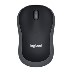 Logitech Mysz B220 1000DPI 2.4 GHz optyczna 3kl. bezprzewodowa czarna 1 szt AA do notebooka uniwersalny