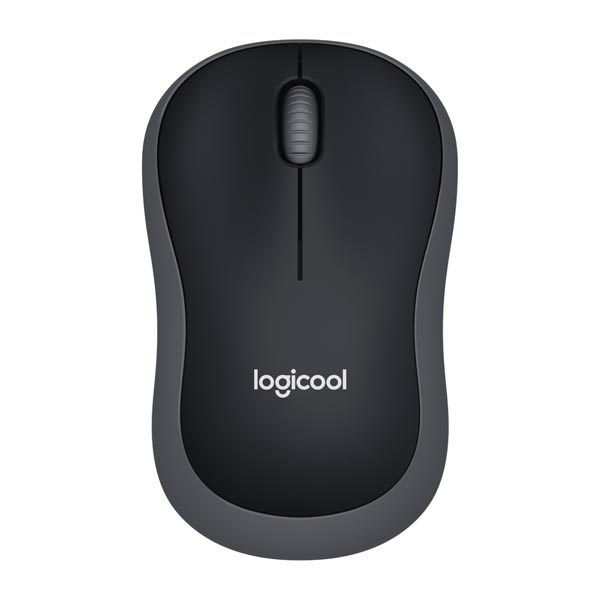 Logitech Mysz B220 1000DPI 2.4 GHz optyczna 3kl. bezprzewodowa czarna 1 szt AA do notebooka uniwersalny