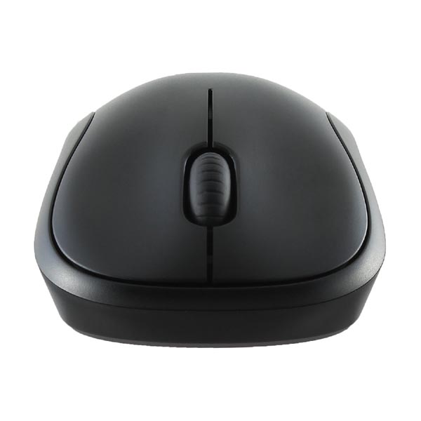 Logitech Mysz B220 1000DPI 2.4 GHz optyczna 3kl. bezprzewodowa czarna 1 szt AA do notebooka uniwersalny - obrazek 3