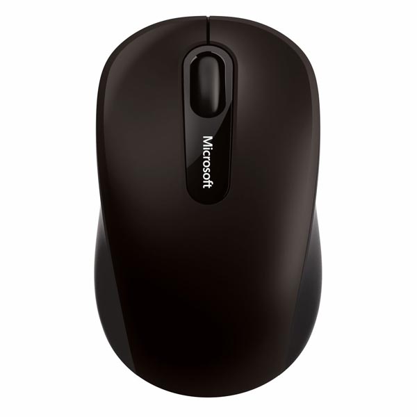 Microsoft Mysz Bluetooth Mobile Mouse 3600 1000DPI Bluetooth optyczna 3kl. bezprzewodowa czarna 1 szt AA klasyczna BlueTr - obrazek 3