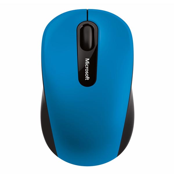 Microsoft Mysz Bluetooth Mobile Mouse 3600 1000DPI Bluetooth optyczna 3kl. bezprzewodowa niebieska 1 szt AA klasyczna Blu - obrazek 3