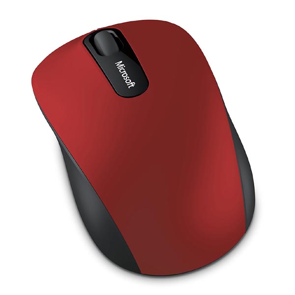 Microsoft Mysz Bluetooth Mobile Mouse 3600 1000DPI Bluetooth optyczna 3kl. bezprzewodowa czerwona 1 szt AA klasyczna Blue - obrazek 3