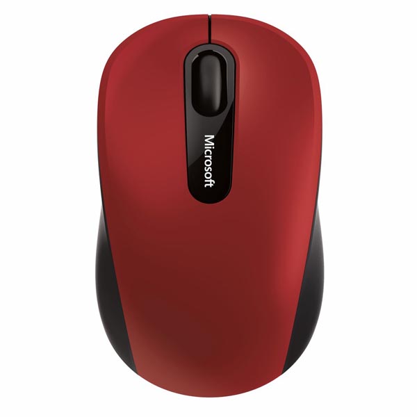 Microsoft Mysz Bluetooth Mobile Mouse 3600 1000DPI Bluetooth optyczna 3kl. bezprzewodowa czerwona 1 szt AA klasyczna Blue - obrazek 4