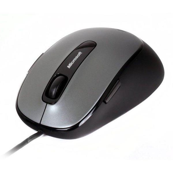 Microsoft Mysz Microsoft Comfort Mouse 4500 1000DPI optyczna 5kl. przewodowa USB szara klasyczna BlueTrack