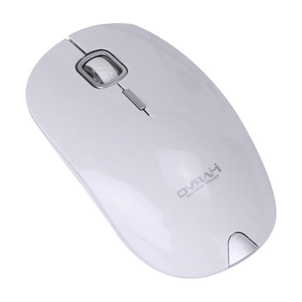 Marvo Mysz DWM101WT 1600DPI 2.4 GHz optyczna 4kl. bezprzewodowa biała AA biurowy - obrazek 4