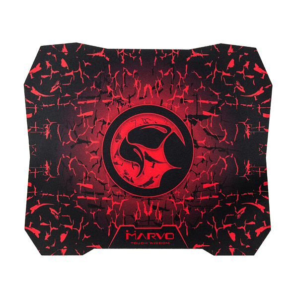 Marvo Mysz G909L+G1 7200DPI optyczna 8kl. przewodowa USB czarno czerwona do gry z podkładką - obrazek 5