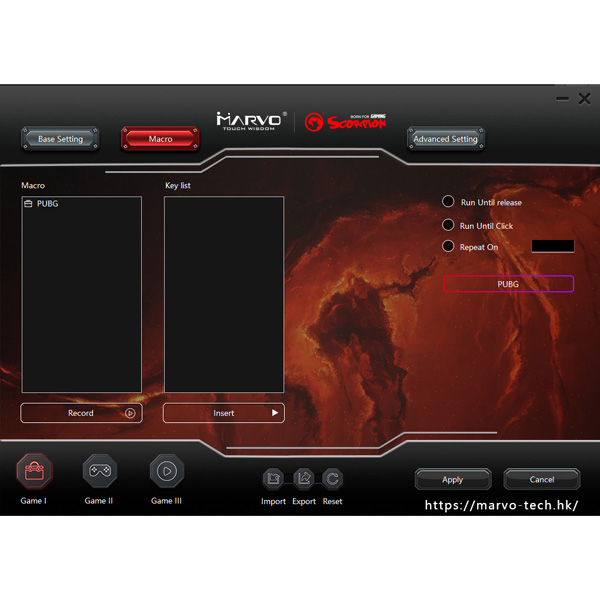 Marvo Mysz G909L+G1 7200DPI optyczna 8kl. przewodowa USB czarno czerwona do gry z podkładką - obrazek 9