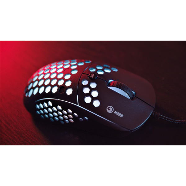 Marvo Mysz M399 6400DPI optyczna 6kl. przewodowa USB czarna do gry podświetlona - obrazek 15
