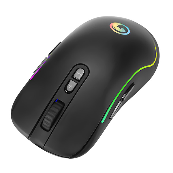 Marvo Mysz G942 10000DPI optyczna 10kl. przewodowa USB czarna do gry podświetlenie RGB - obrazek 2