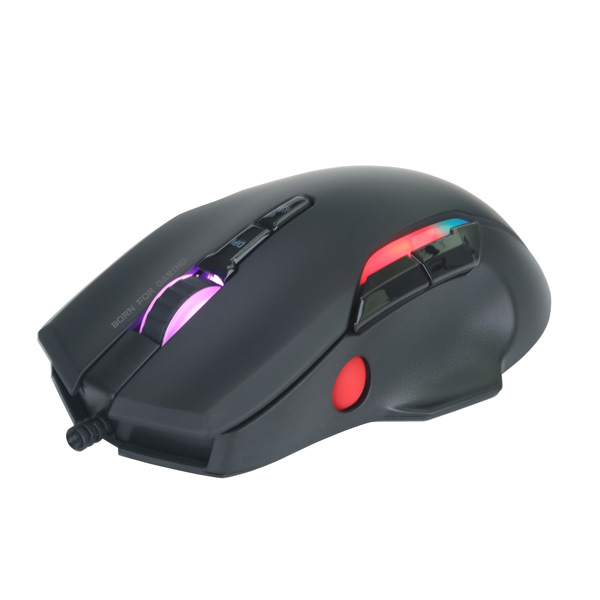 Marvo Mysz G945 10000DPI optyczna 9kl. przewodowa USB czarna do gry podświetlenie RGB - obrazek 2