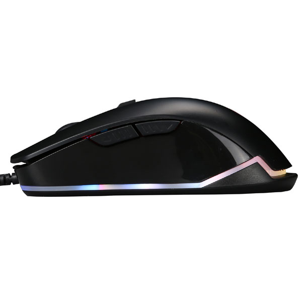 Marvo Mysz M508 3200DPI optyczna 6kl. przewodowa USB czarna do gry podświetlona - obrazek 3