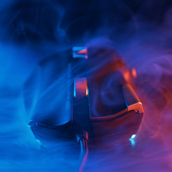 Marvo Mysz G960 9000DPI optyczna 12kl. przewodowa USB czarna do gry podświetlana boczny joystick - obrazek 11