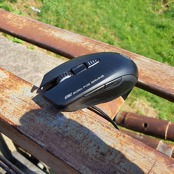 Marvo Mysz G982 5000DPI optyczna 6kl. przewodowa USB czarna do gry podświetlona - obrazek 7