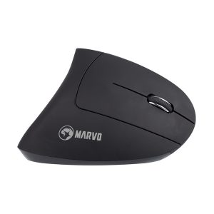 Marvo Mysz M706W 1600DPI 2.4 GHz optyczna 6kl. bezprzewodowa czarna wbudowany akumulator podświetlana ergonomicka wert