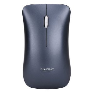 Marvo Mysz DWM102BK 1600DPI 2.4 GHz optyczna 3kl. bezprzewodowa czarna wbudowany akumulator biurowa cicha