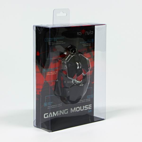Red Fighter Mysz M1 4000DPI optyczna 10kl. przewodowa USB czarna do gry - obrazek 8