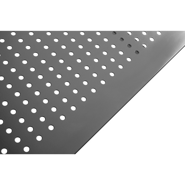 Podstawa pod monitor miejsce na klawiaturę czarny metal tworzywo 20 kg nośność Powerton ergo - obrazek 8