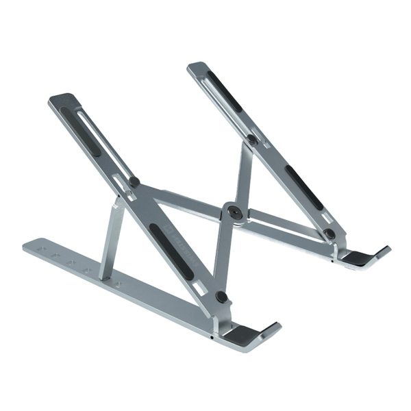 Podstawa pod notebook z regulacją kąta srebrny aluminium 10 Kg nośność SWISSTEN - obrazek 6