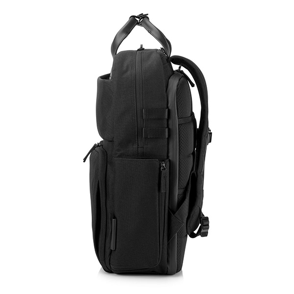 Plecak na notebook 156 Inch ENVY Urban czarny poliester uchwyt z prawdziwej skory HP - obrazek 4