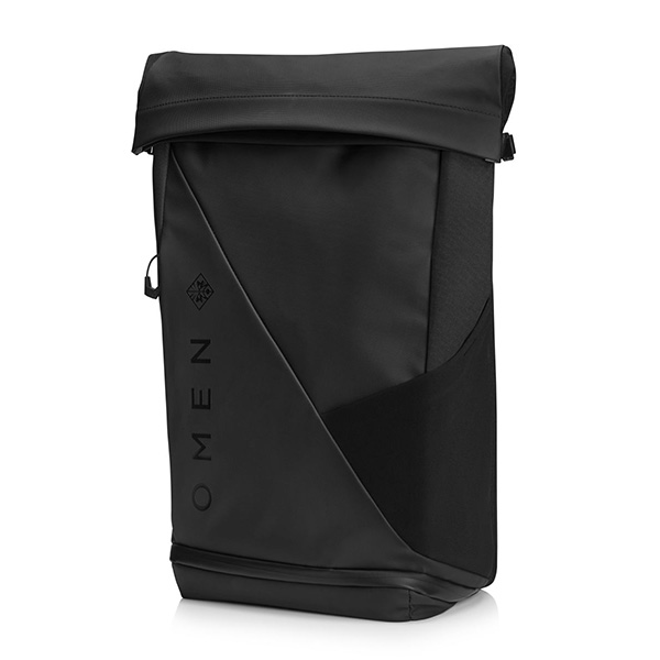 Plecak na notebook 156 Inch OMEN Transceptor Rolltop czarny powłoka wodoodporna HP - obrazek 2