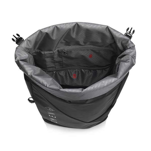 Plecak na notebook 156 Inch OMEN Transceptor Rolltop czarny powłoka wodoodporna HP - obrazek 4