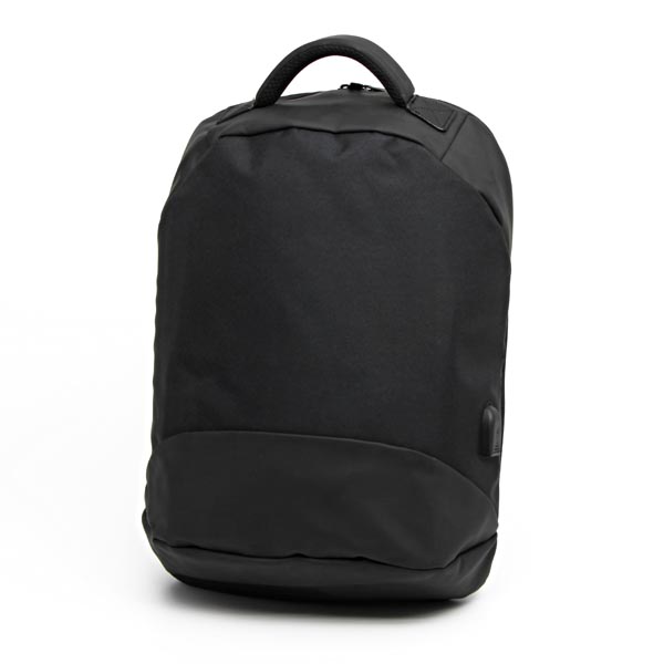 Plecak na notebook 156 Inch NB007 czarny poliester polietylen nylon z zabezpieczeniem antykradzieżowym - obrazek 2