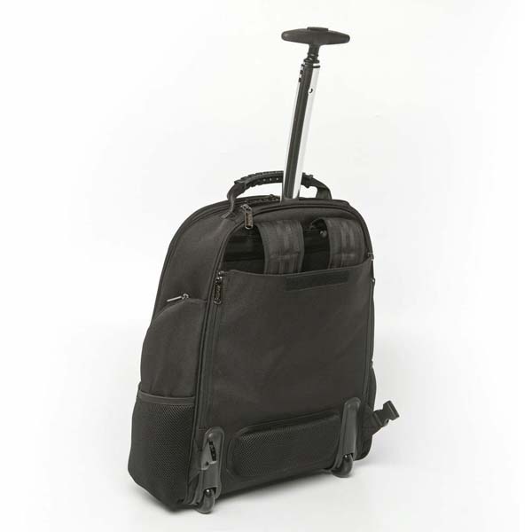 Plecak na kołkach na notebook 17 Inch Paris czarny poliester Verbatim - obrazek 5