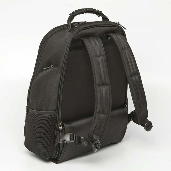 Plecak na kołkach na notebook 17 Inch Paris czarny poliester Verbatim - obrazek 6