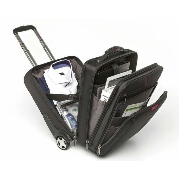 Torba na notebook 16 Inch Copenhagen czarna poliester na kołkach typ Verbatim - obrazek 2