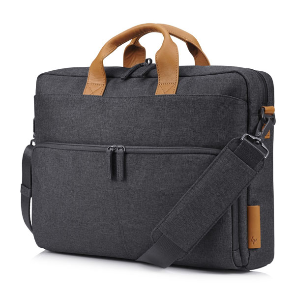 Torba na notebook 156 Inch ENVY Urban szara poliester uchwyt z prawdziwej skory typ HP