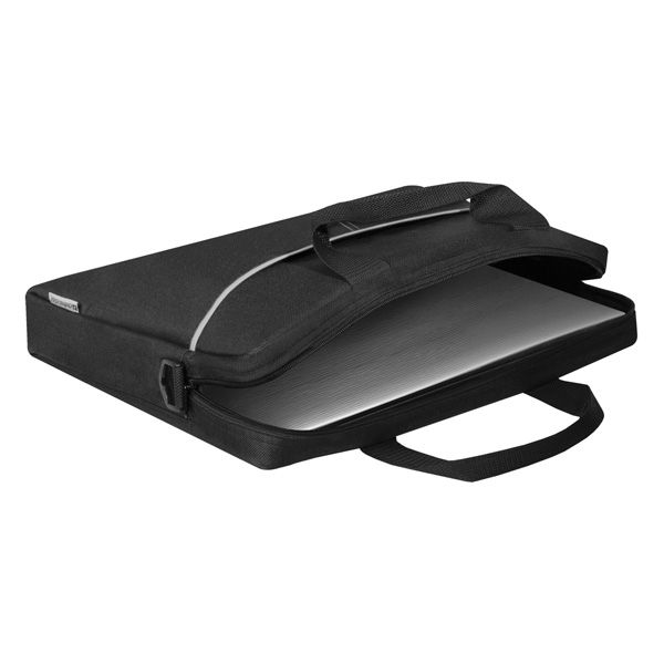 Torba na notebook 156 Inch Lite czarna poliester Defender - obrazek 4