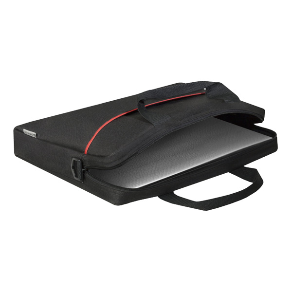 Torba na notebook 156 Inch Lite czarna poliester Defender - obrazek 4