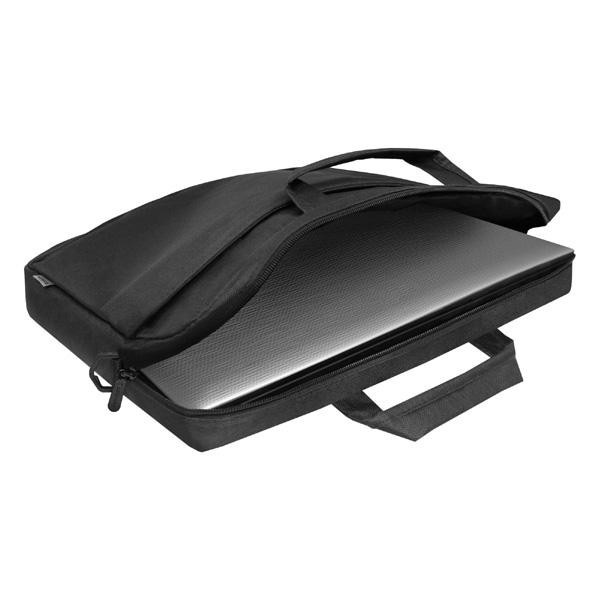 Torba na notebook 17 Inch Monte czarna poliester Defender - obrazek 4