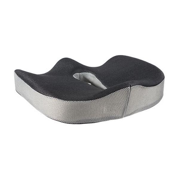 Ortopedyczna poduszka plastikowa końcowka odporna na nacisk ergonomiczna czarny pianka z efektem pamięci - obrazek 4