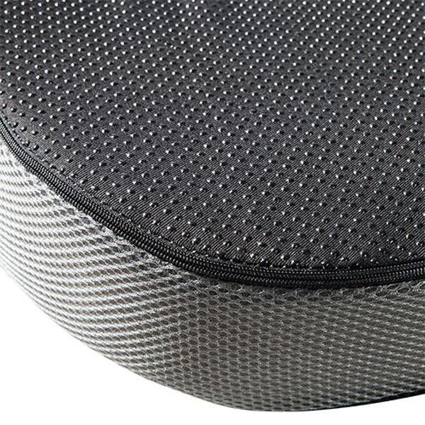 Ortopedyczna poduszka plastikowa końcowka odporna na nacisk ergonomiczna czarny pianka z efektem pamięci - obrazek 5