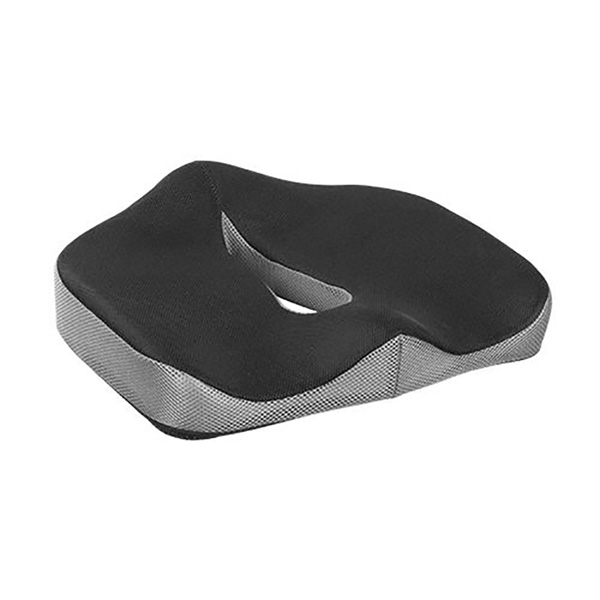 Ortopedyczna poduszka plastikowa końcowka odporna na nacisk ergonomiczna czarny Powerton