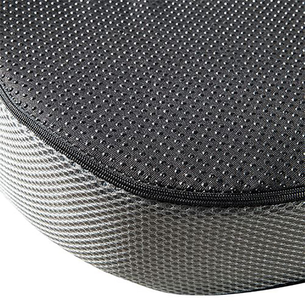 Ortopedyczna poduszka plastikowa końcowka odporna na nacisk ergonomiczna czarny Powerton - obrazek 5