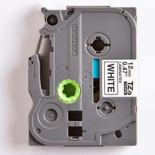 Brother oryginalny taśma do drukarek etykiet Brother TZE 231 czarny druk biały podkład laminowane 8m 12mm - obrazek 2