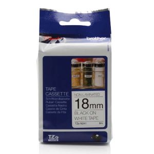 Brother oryginalny taśma do drukarek etykiet Brother TZE N241 czarny druk biały podkład nielaminowany 8m 18mm