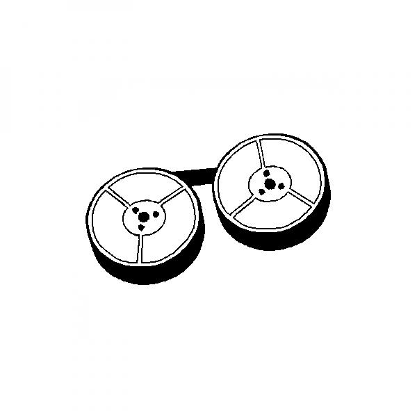 Taśma do maszyny do pisania dla Olivetti Linea 88 GR. 1 czerwono czarna tekstylny 13 10 N