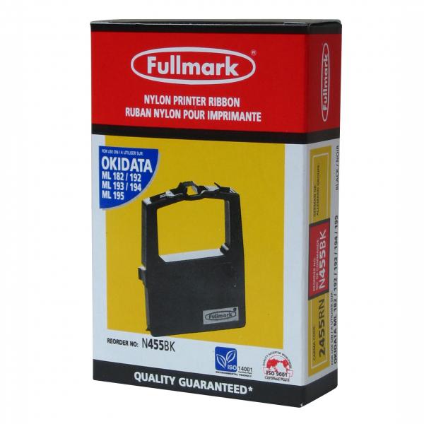 Fullmark kompatybilny taśma do drukarki czarna dla OKI ML 100 180 182 192 280 320 3320 3321 - obrazek 2
