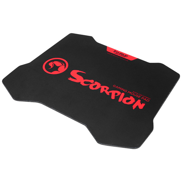 Podkładka pod mysz G38 do gry czarno czerwona 300 x 230 x 3 mm 3 mm Marvo - obrazek 3